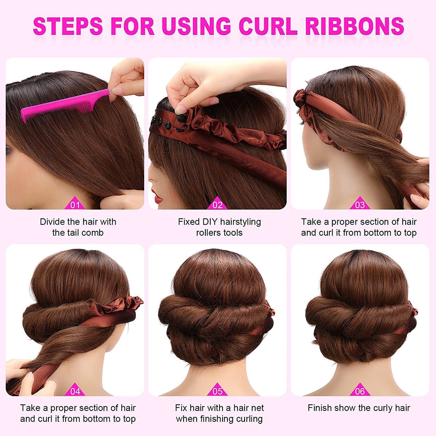 Satin Heatless Flexirod Curler