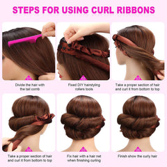 Satin Heatless Flexirod Curler